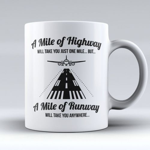 https://pilottrainingcentre.com/storageA MILE OF HIGHWAY (Pilot Gift, Pilot Mug, Pilot Coffee Cup, Aviation Gifts)