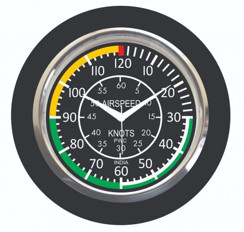 https://pilottrainingcentre.com/storageAviator Airspeed Unique Decorative Mini Clock/Wall Clock
