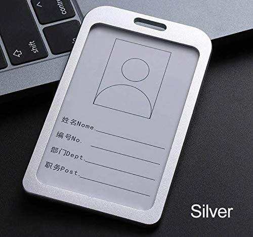ID-Card Holder Metal  (Silver)