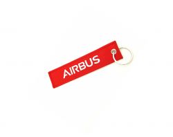 Airbus Keychain (Red and White) - 1 Piece