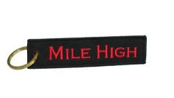 Mile High/Remove Before Flight Keychain - 1 Piece