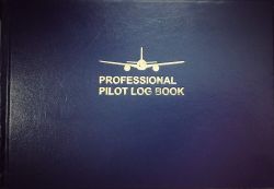 Professional Pilot Logbook (Blue)